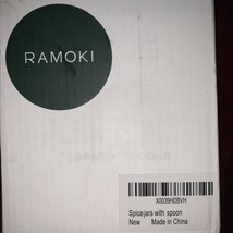 New Ramoki Spice Jar with Spoon - £11.84 GBP