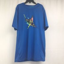 Magellan Outdoors Boys Blue Shirt XL ( 18/20 ) Fish Gear Swordfish Short... - $15.47