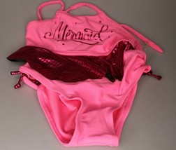 NWT Girls Limited Too 2 Piece Swim mermaid pink LT929580 - $16.82