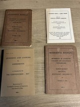 Lot 4 vtg Railroad pocket books Union Brotherhood Locomotive Firemen/Eng... - £19.91 GBP