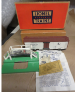 Lionel 3662 Operating Milk Car w/ Box, Platform, Milk Cans, Instructions... - €170,10 EUR