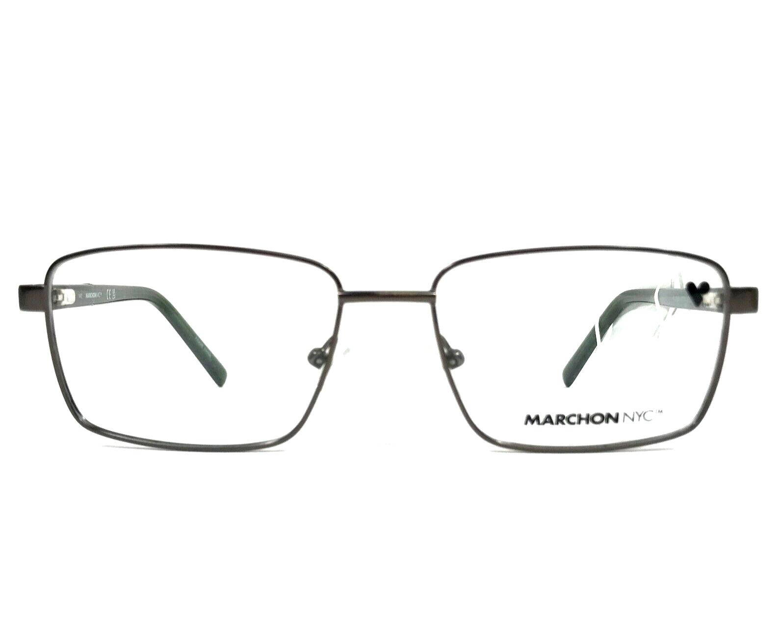 Marchon Nyc Brille Rahmen M-2025 070 Matt Gunmetal Grau Rechteckig 53-16... - $59.39