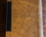 Holman Holy Bible Chrisitan Standard Bible Tan/Black LeatherTouch 2018 - $19.79