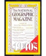 NATIONAL GEOGRAPHIC MAGAZINE: THE 1940&#39;S - £11.79 GBP