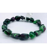 Ruby Zoisite Bracelet! - $181.70 MXN