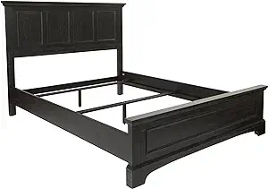 Inspired By Bassett Farmhouse Basics Queen Bed Set, Rustic Black Finish - $939.99