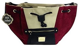 Coco &amp; Carmen Cara Colorblock Scarlett Bucket Bag #1520253A - £27.65 GBP