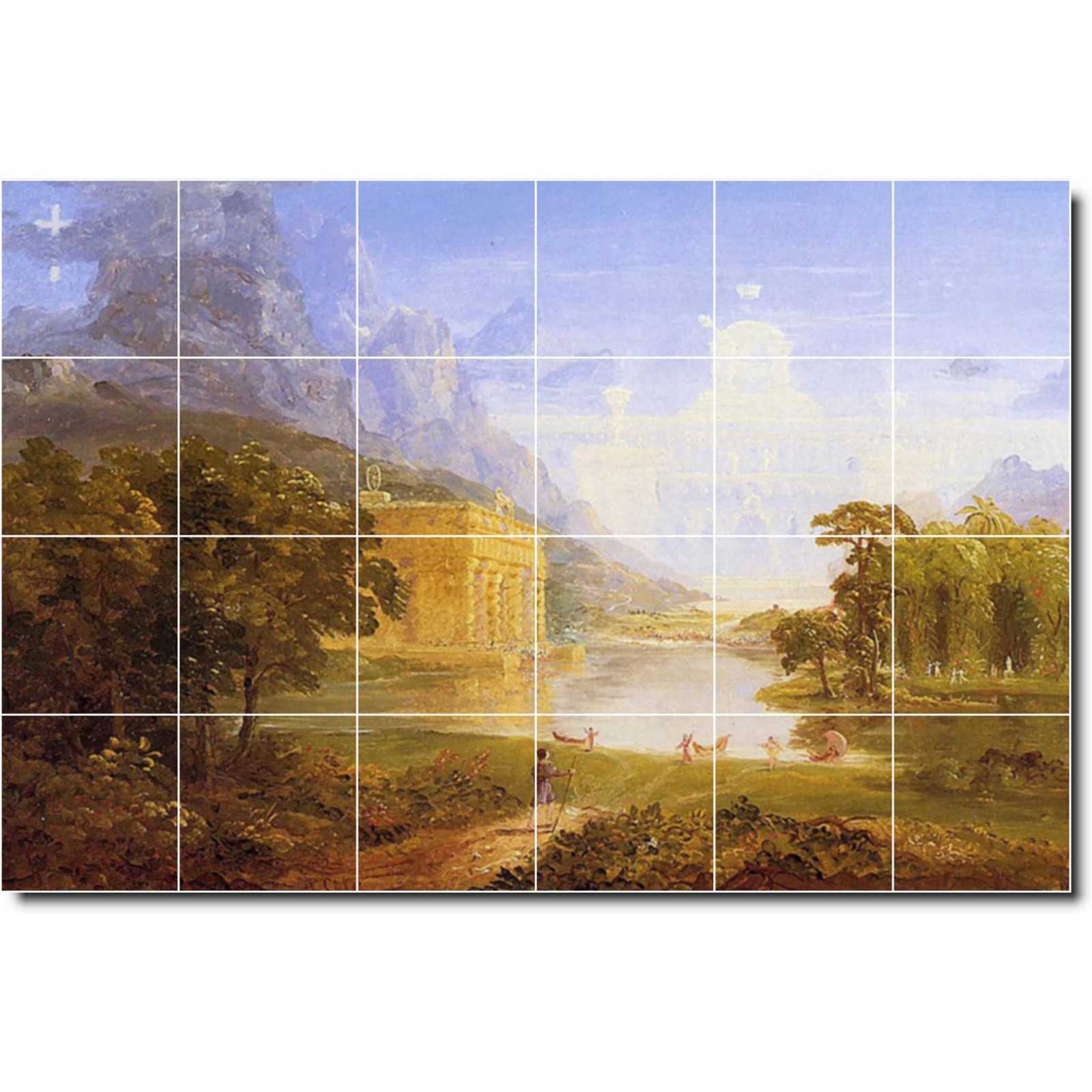 Cole thomas the cross and the world study for the pilgrim of the world on his journey