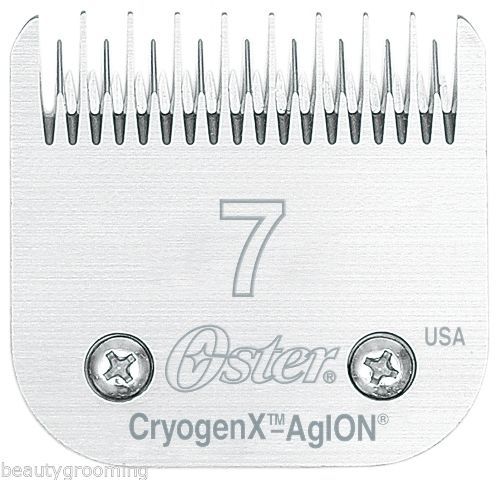 Primary image for Original OSTER Blade Size 7 Skip Tooth CryogenX 78919-056 BRAND NEW 1/8" - 3.2mm