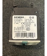 Siemens 3RH1921-1FA11 Attachable Block 2-Pole 1 NO + 1 NC Auxiliary Cont... - $403.25 MXN