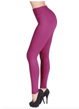 NWT SATINA #1 High Waisted Buttery Soft Leggings, Fucshia, One size (S t... - £6.71 GBP