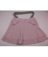 HANDMADE UPCYCLED KIDS PURSE PINK SKIRT 3 CMPT 22X12.5 INCHES UNIQUE ONE... - £3.92 GBP