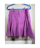 Athleta Whatever Pleated Swing A-line Purple Skort Skirt Shorts Womens S... - $512.19 MXN