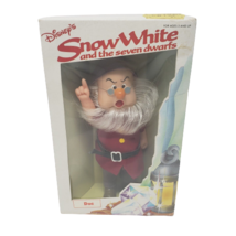 Vintage Bikin Snow White And The Seven Dwarfs 6.5&quot; Fully Jointed Doc Dwarf Doll - £29.50 GBP
