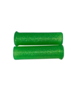 Metal Flake Sparkle Old Style Grips 7/8&quot; Green Motorcycle Mini Bike, 42-... - $21.93 CAD