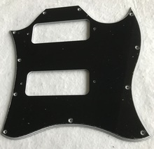 For US Gibson SG P90 Guitar Pickguard Without Birdge Holes Drill,5 Ply Black - £15.02 GBP