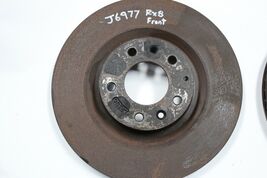 2004-2008 MAZDA RX-8 RX8 FRONT ROTOR SET LEFT AND RIGHT SIDES J6977 image 2