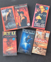 Jet Li Lot Of 6 Kung Fu Martial Arts VHS Movies  - £29.78 GBP