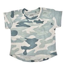 Modern Moments by Gerber Shirt Infant 0-3M Greenish Blue Camo Short Sleeve NEW - £5.45 GBP