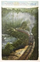 Postcard Sacramento River Canyon, CA. Shasta Route, Southern Pacific Co. - £6.38 GBP