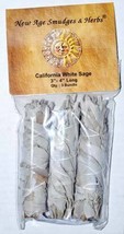 White Sage Smudge Stick 3pk 3&quot; - £17.14 GBP