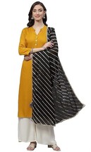 Women&#39;s Abstract Poly Silk Embellished Dupatta Tribal Scarf - £11.79 GBP