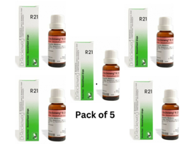 Dr. Reckeweg R21 Pack Of 5 Free Shipping - $66.99