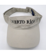 Embroidered PUERTO RICO Spell-Out Adjustable Strapback Hit Wear Visor - €8,62 EUR