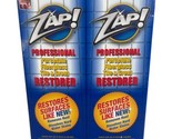 ZAP! Professional Cleaner Porcelain Fiberglass Tile &amp; Grout Restorer 2 Pack - £60.93 GBP