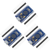 3Pcs Pro Micro Atmega32U4 For Leonardo 5V 16Mhz Development Board Micro-Controll - £28.20 GBP