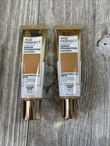 2pk L&#39;Oreal Age Perfect Radiant Serum Foundation Sunscreen Caramel Beige... - $14.73