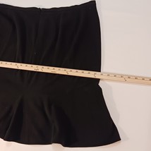 Lane Bryant Size 24 Women's Zippered Black Skirt Measured Size 23 image 8