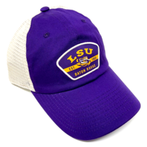 Lsu Louisiana State University Tigers Patch Logo Mesh Trucker Snapback Hat Cap - £12.86 GBP