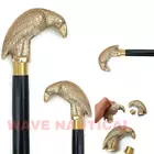 Handcrafted Brass RAVEN Handle,Wooden Walking Cane,Vintage StyleSolid wa... - $703.08 MXN