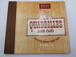 Decca Records-Quadrilles with Calls American Square Dance Group LP Margo... - £19.74 GBP