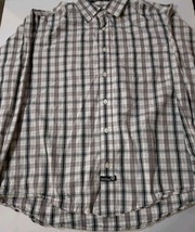 South Pole Tattan Plaid Shirt Hexagon Product Exclusive Addition Button ... - $11.86