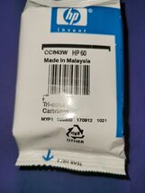 GREAT PRICE | GENUINE HP 60 CC643W TRI-COLOR INK CARTRIDGE | 7+ AVAILABLE - $13.37