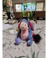 8&quot; Eeyore Plush LOVE BUG Hearts Wings Antenna Disney Store 2000  Valenti... - $14.15 CAD