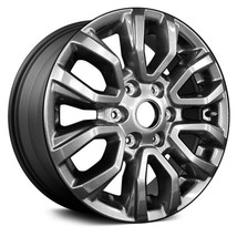 Wheel For 2019 Ford Ranger 17x8 Alloy 6 V Spoke 6-139.7mm Dark Charcoal Metallic - £289.11 GBP