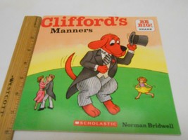 New Children&#39;s picture Book Clifford&#39;s Manners Scholastic Be Big Share - £4.70 GBP