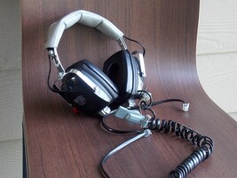 Aviation Communications Pilot’s Plane Flight Headset by Audiocom electro... - £35.39 GBP