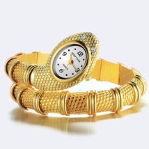 Fashion Brand Quartz Watch Women Bracelet Ladies Snake Wrist Gift Bangle... - £15.07 GBP