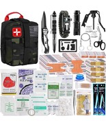 First Aid Kit Survival Emergency Medical Travel Case Portable Outdoor Fi... - £32.04 GBP