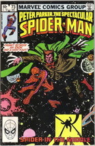 The Spectacular Spider-Man Comic Book #73 Marvel 1982 Very FINE/NEAR Mint Unread - $4.99