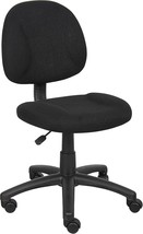 This Is A 25&quot; W X 25&quot; D X 35-40&quot; H Nylon Black Boss Office Deluxe Posture Chair. - $91.97