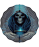 Reeper Blue Flame Metal Wind Spinner - $47.90 CAD