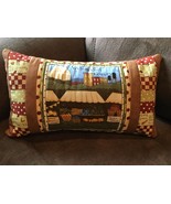 September Wisconsin Market Scene Pillow - $25.00