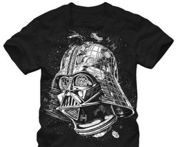 Star Wars Darth Vader Darth Star Black Adult T-Shirt XL NEW UNWORN - $22.24