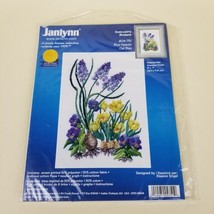 Janlynn Embroidery Kit  Blue Heaven Flower Nature New Sealed #04-751 - £11.92 GBP