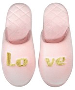 I.n.c. Womens Love Velour Scuff Slippers in Pink-Size XL 11-12 - €12,86 EUR